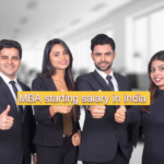 MBA starting salary in India