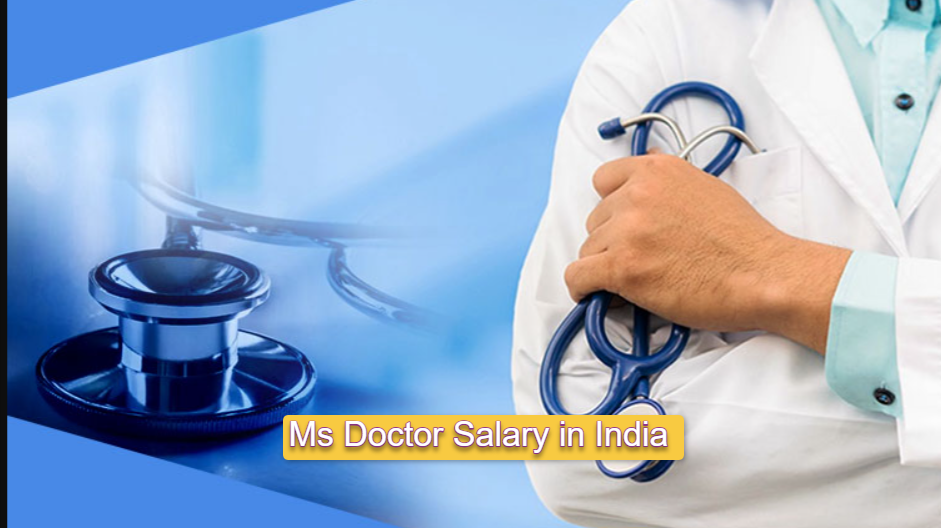 Ms Doctor Salary in India​