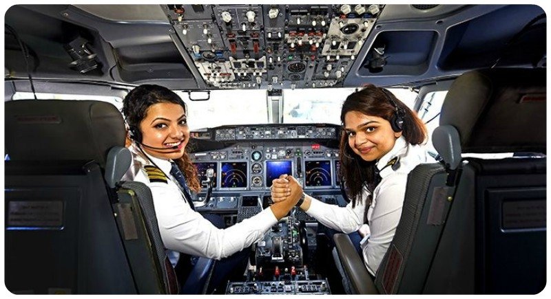 Female Pilots’ Salary in India​!!!
